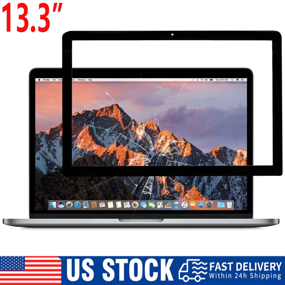 NEW 13.3″ MacBook Pro Unibody A1278 Cover LCD Glass Lens SCREEN Front 13″ Inch