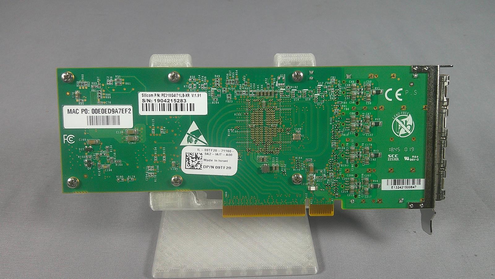 SILICOM PE310G4I71LB-XR Network Adapter Card ***USED VERY GOOD***