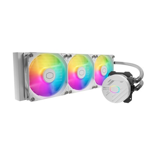 Cooler Master MasterLiquid 360L Core ARGB Close-Loop AIO Liquid Cooler (White)