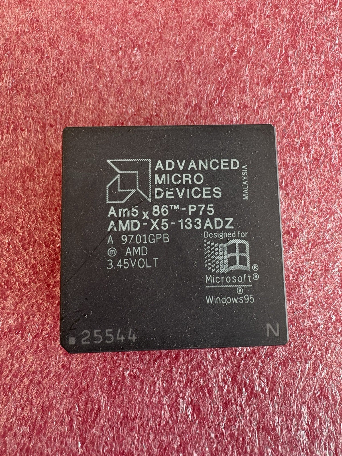 AMD AM5X86-P75 AMD-X5-133ADZ 32-Bit CPU PGA168