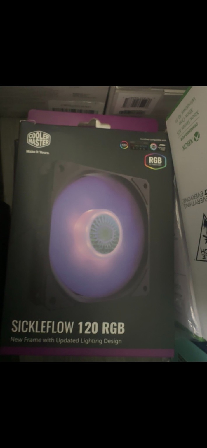 Cooler Master SickleFlow 120 RGB 120mm PC Case Fan