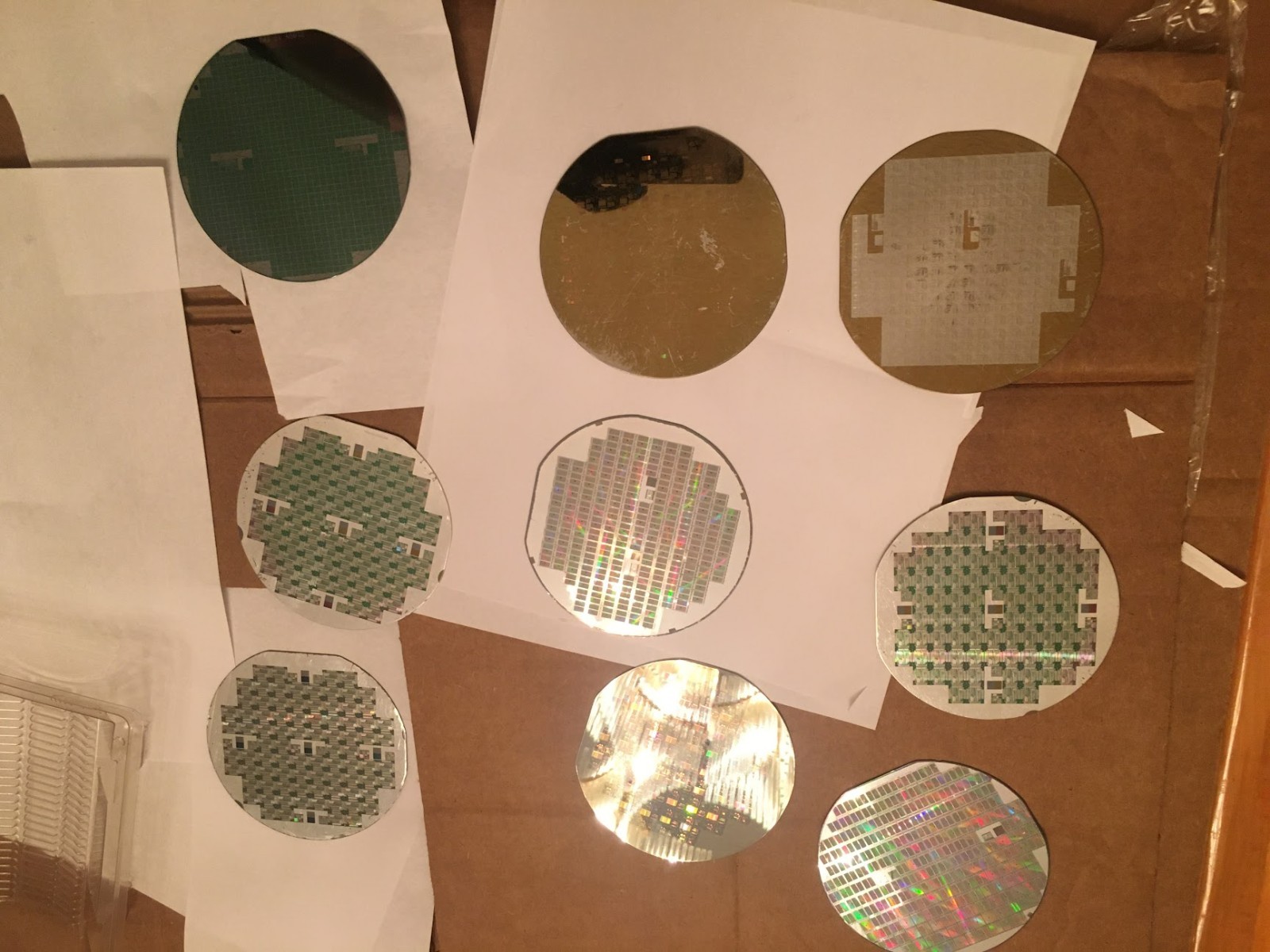 4″ Unknown Silicon Wafer 1980s Extremely Rare