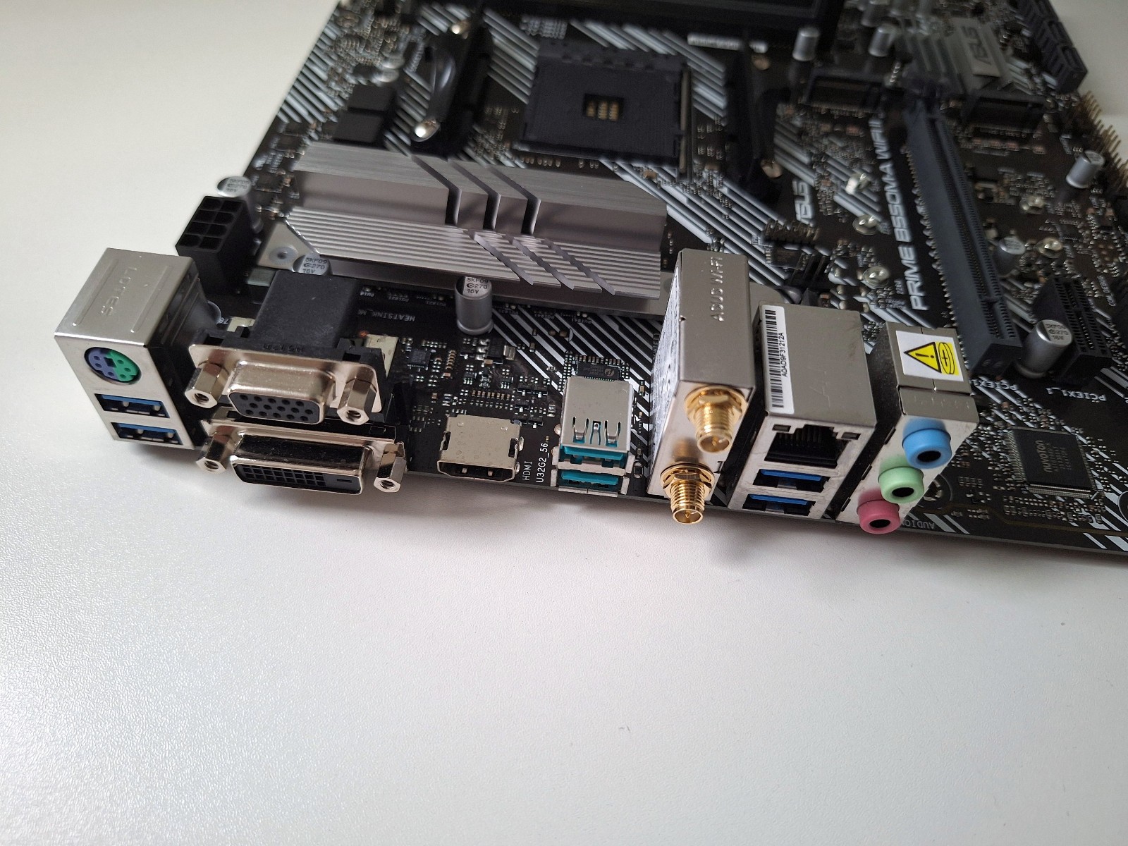 ASUS PRIME B550M-A WIFI II B550 AM4 MicroATX DDR4 WiFi Motherboard