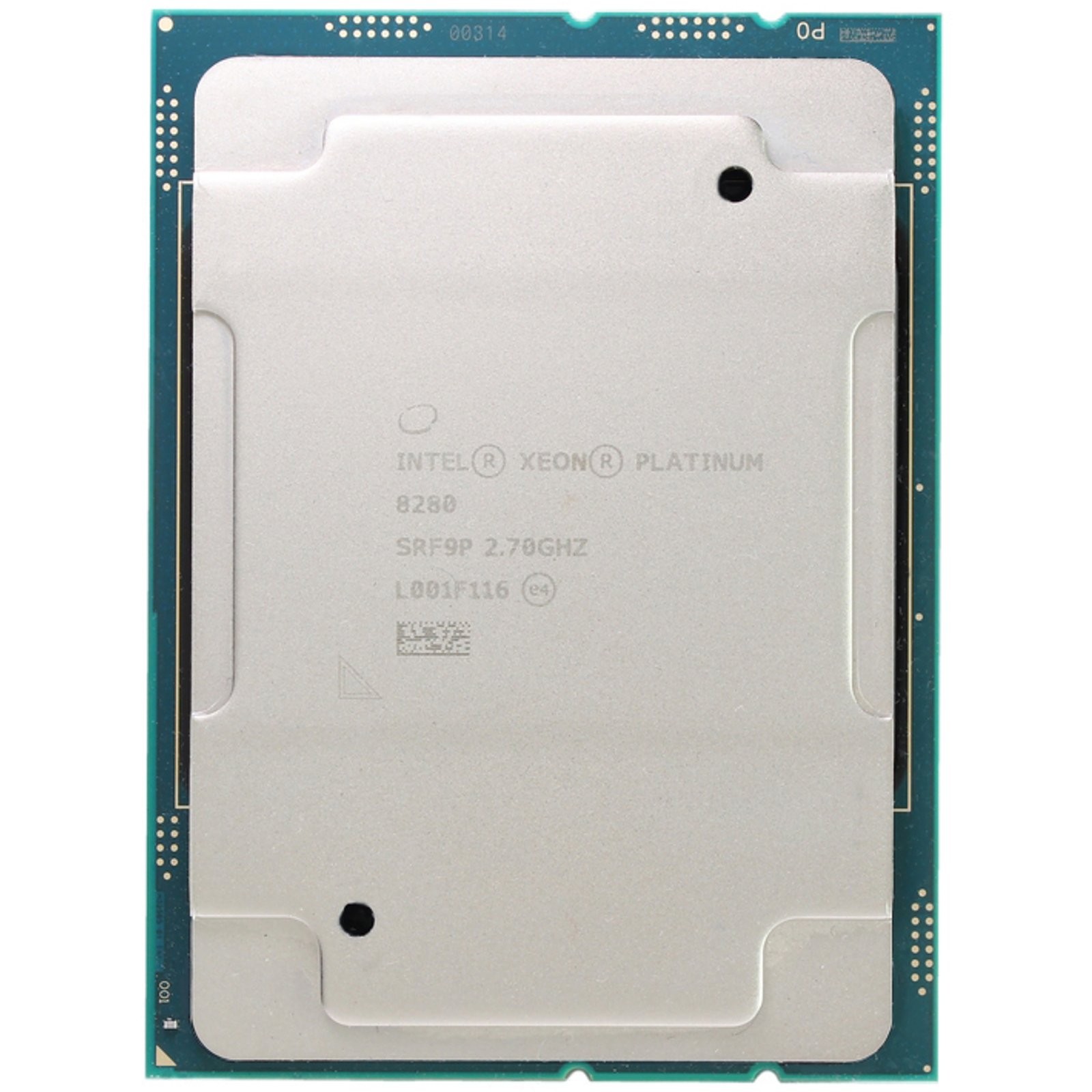 Intel Xeon Platinum 8280 28-Core 2.7GHz DDR4-2933 39M 205W (SRF9P) -R