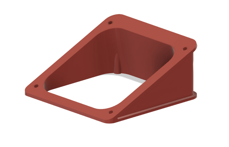 Angled PC Fan Bracket for Phanteks NV series, 120mm / 140mm