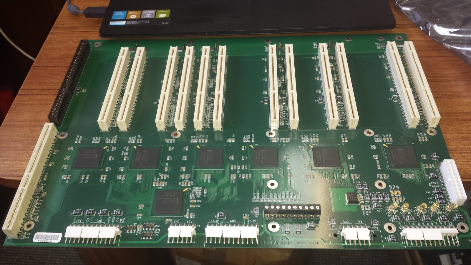 TRENTON BACKPLANE 92-005978-XXX 1-ISA/12-PCI BP BP-1/12 ATX