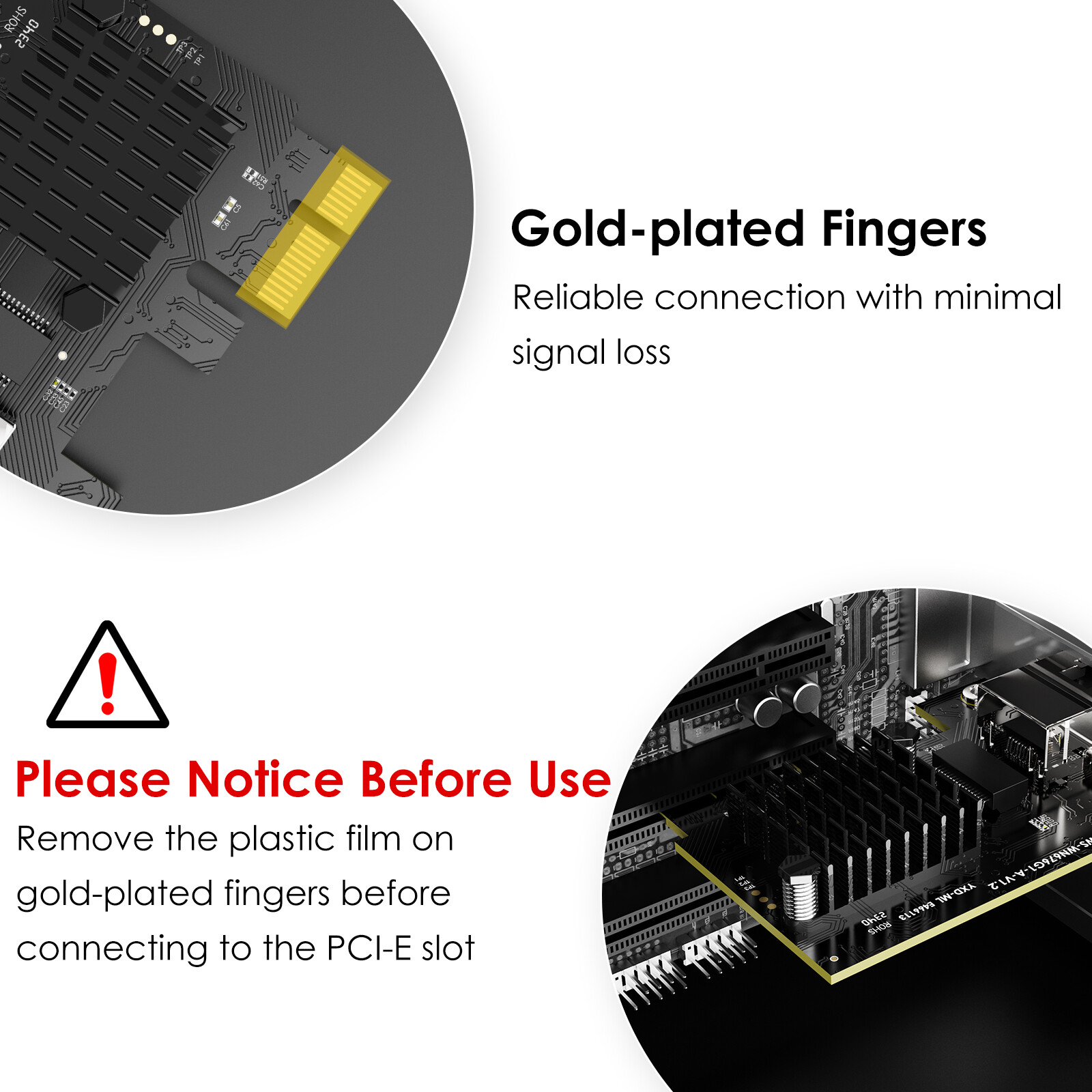 5GB PCIe Network Card PCIe to Ethernet Network Adapter for Windows 11/10 Linux