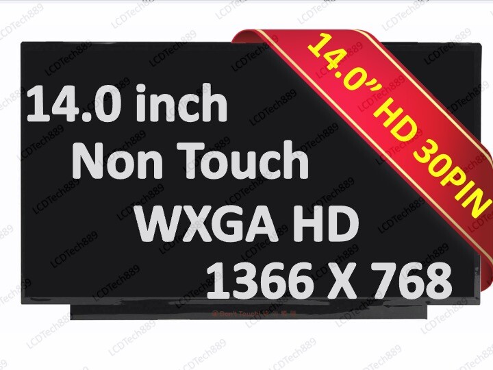 AUO P/N B140XTN07.3 For B140XTN07.2 No screw holes 14″ HD Display LCD LED Screen