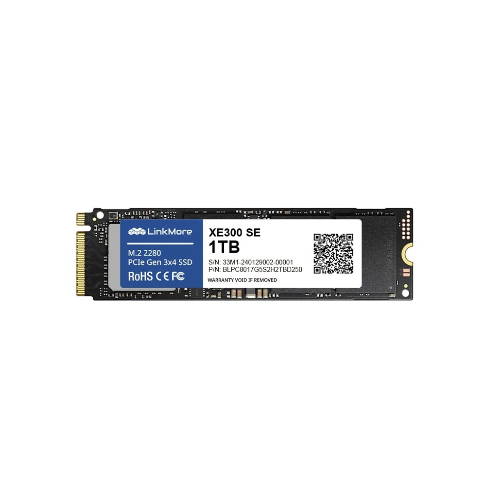 XE300 SE 1TB PCIe Gen3 NVMe M.2 2280 Internal 1TB, (XE300 SE)