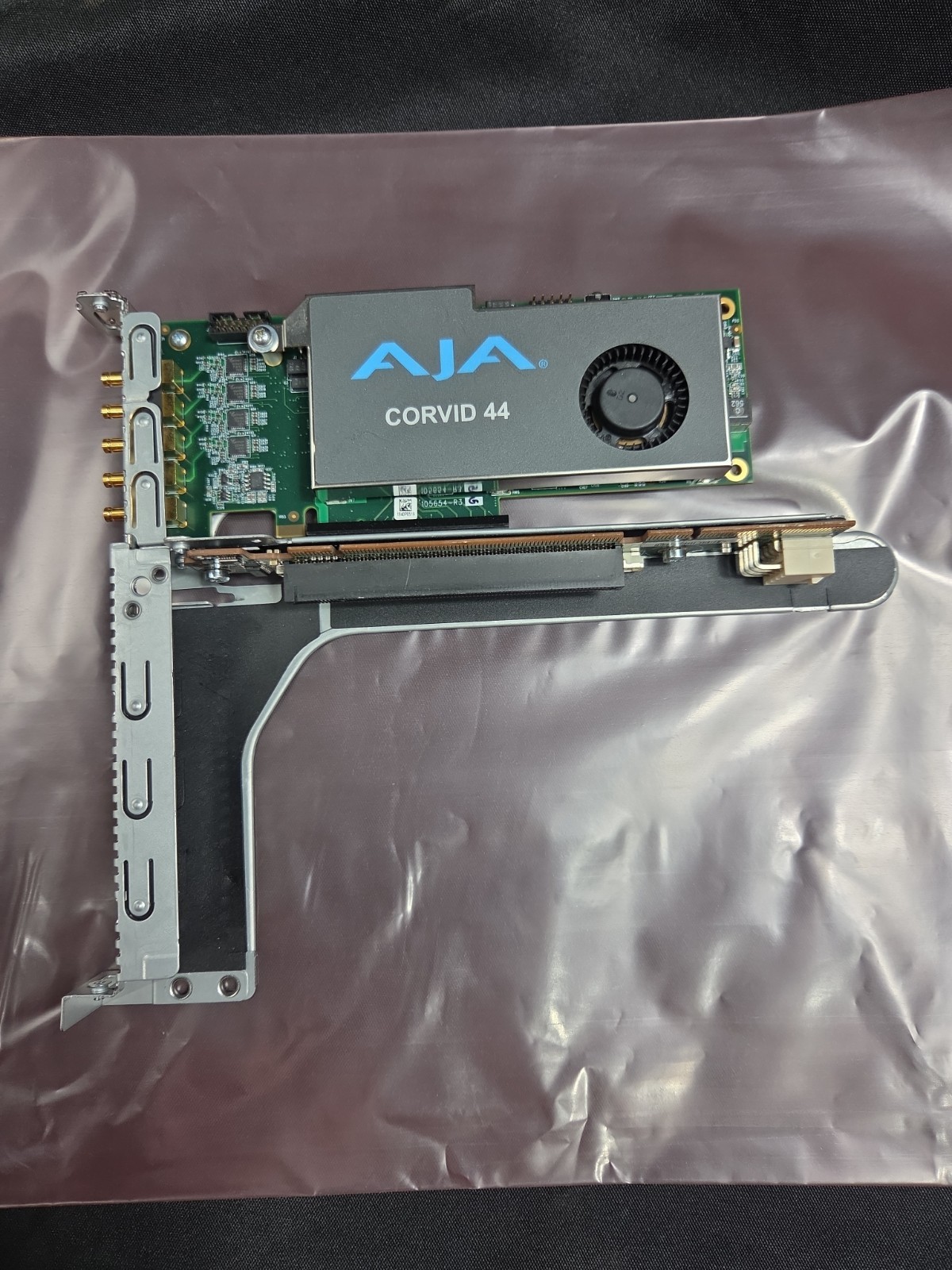 AJA Corvid 44 CRV44-S-NC1 BNC Flexible Multi-Format I/O Card untested