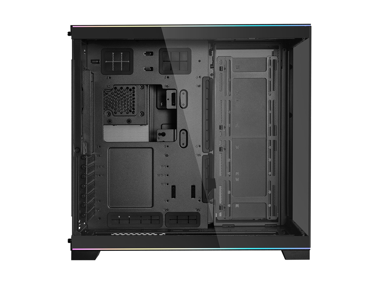LIAN LI O11 Dynamic EVO RGB Black Aluminum / Steel / Tempered Glass ATX Mid Tow