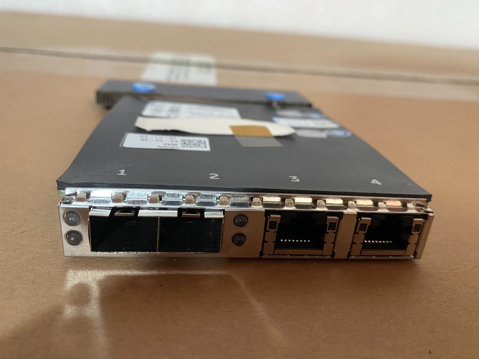 1PC Dell C63DV Intel R730 X520 10GB I350 1GB Quad Port Network Daughter Card