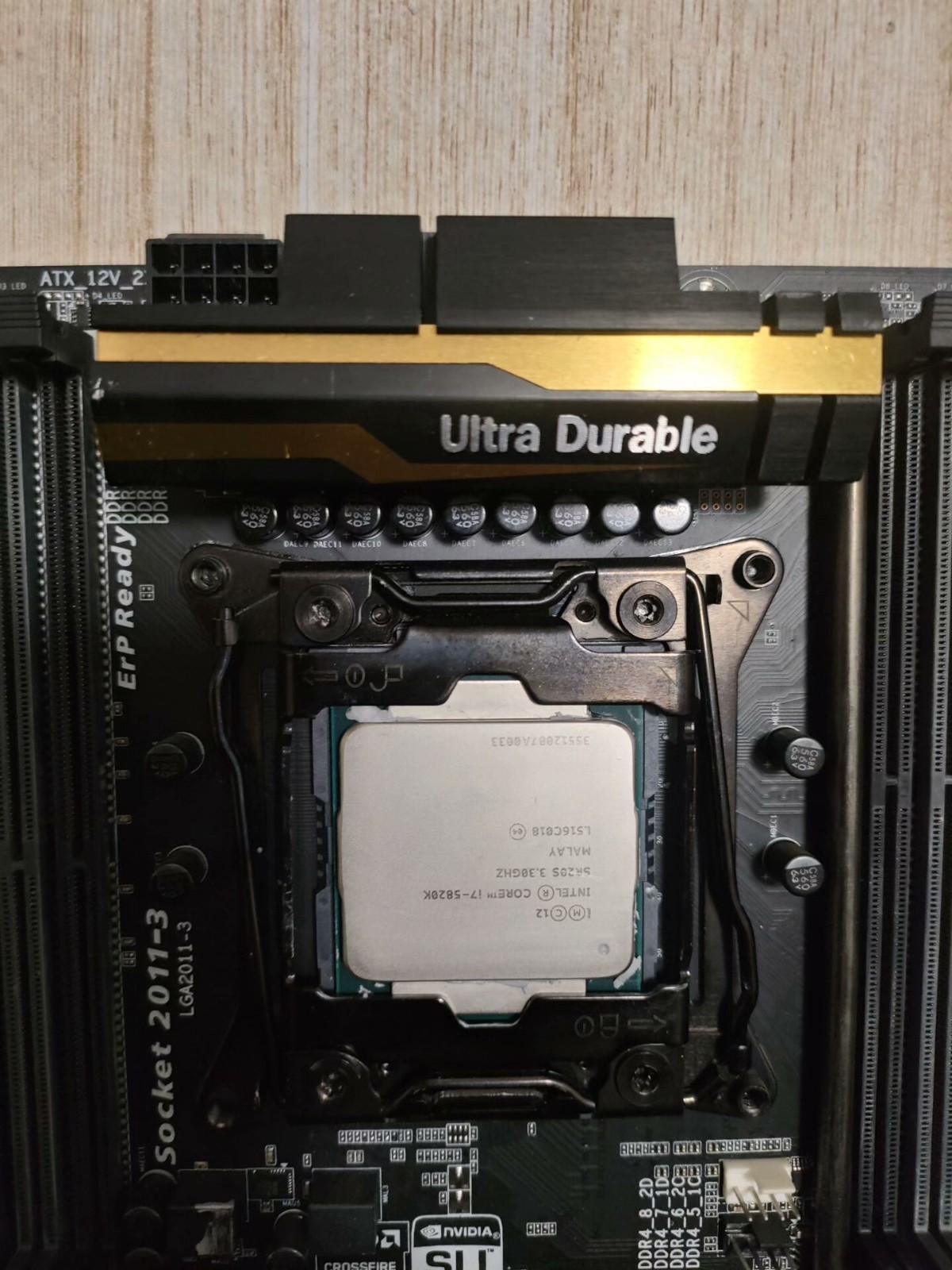 FOR GIGABYTE GA-X99-UD4 DDR4*8 LGA 2011-V3 128GB ATX Motherboard Test OK