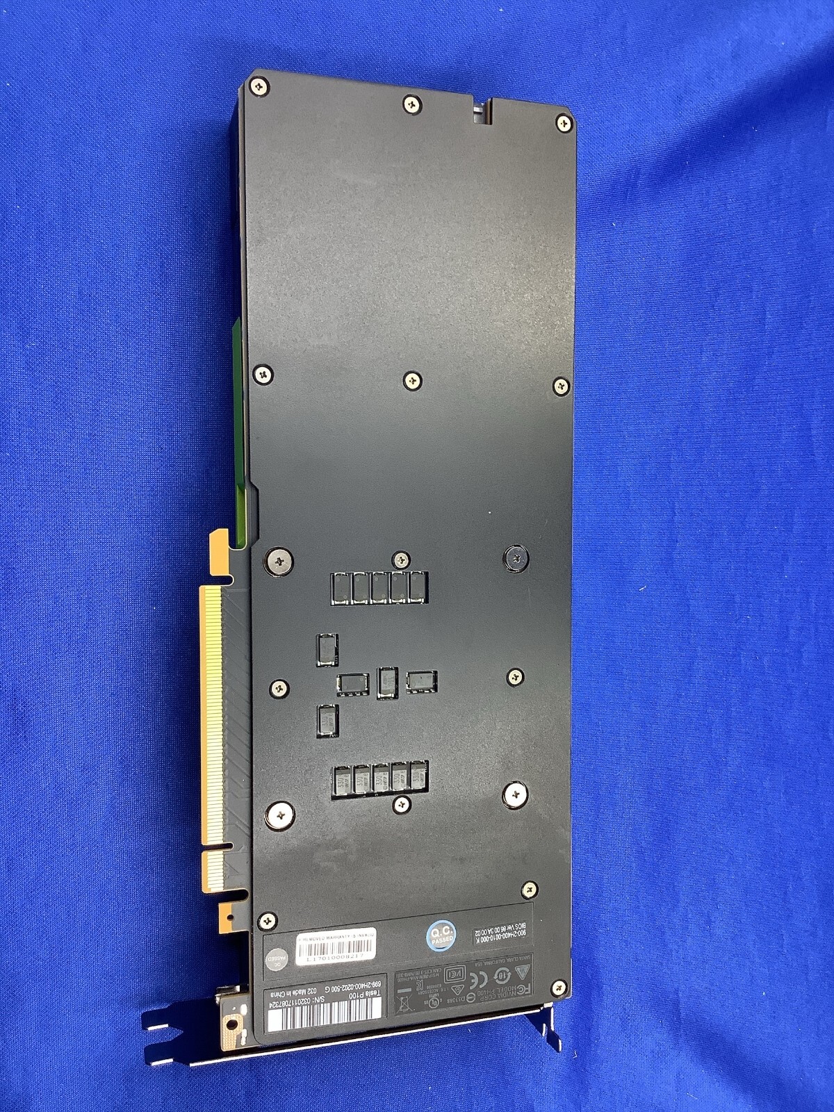 NVIDIA TESLA P100 PASCAL GPU ACCELERATOR 12GB GRAPHICS CARD