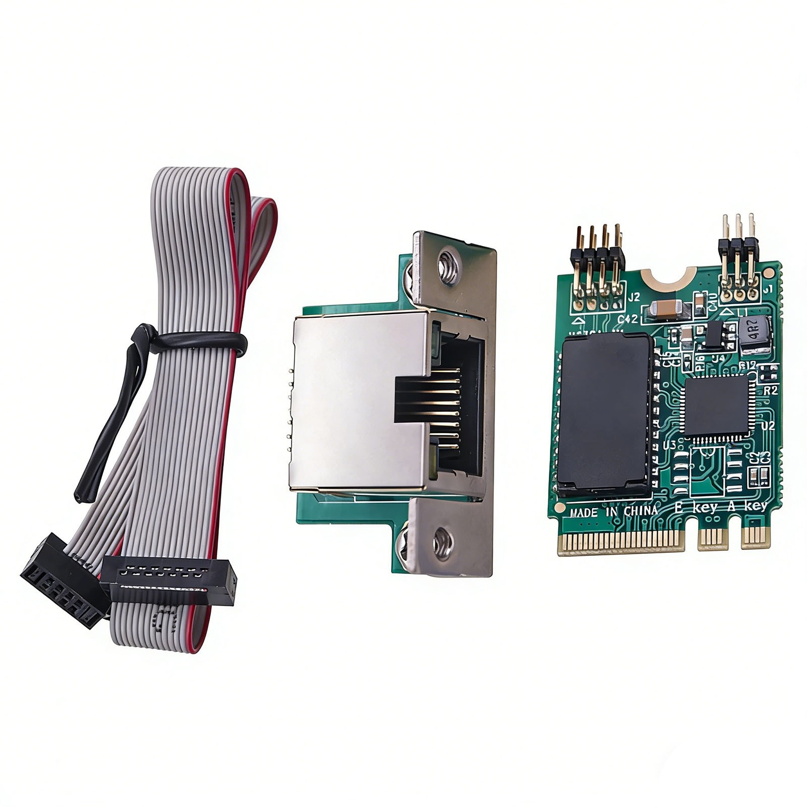 1 PC M.2 Key A+E 2.5G Gigabit Ethernet Network Lan Card RTL8125B RJ45 Chipset