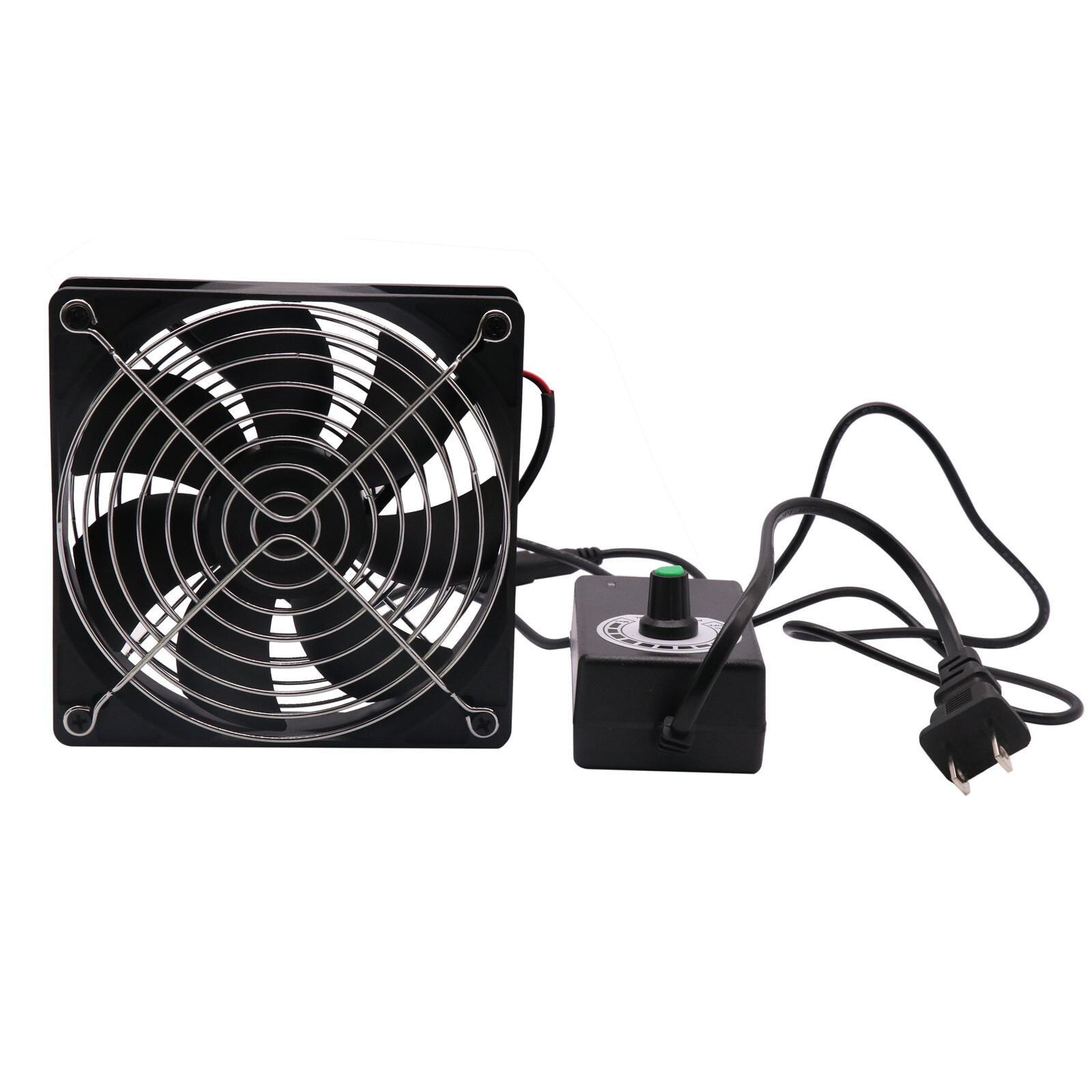120mm 110V-120V AC Computer Fan with Speed Controller Cooling For X-box Receiver