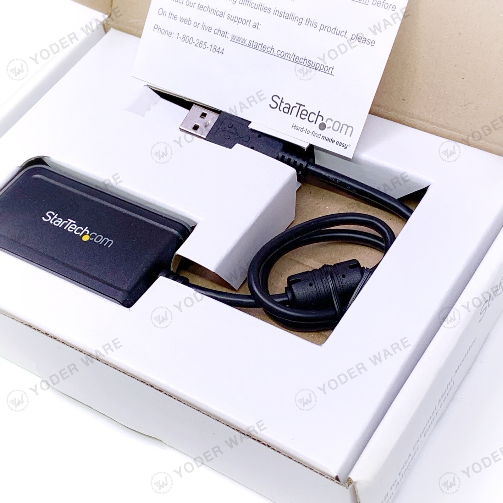 StarTech.Com USB to VGA External Multi-Monitor Video Adapter – USB2VGAE2 NEW