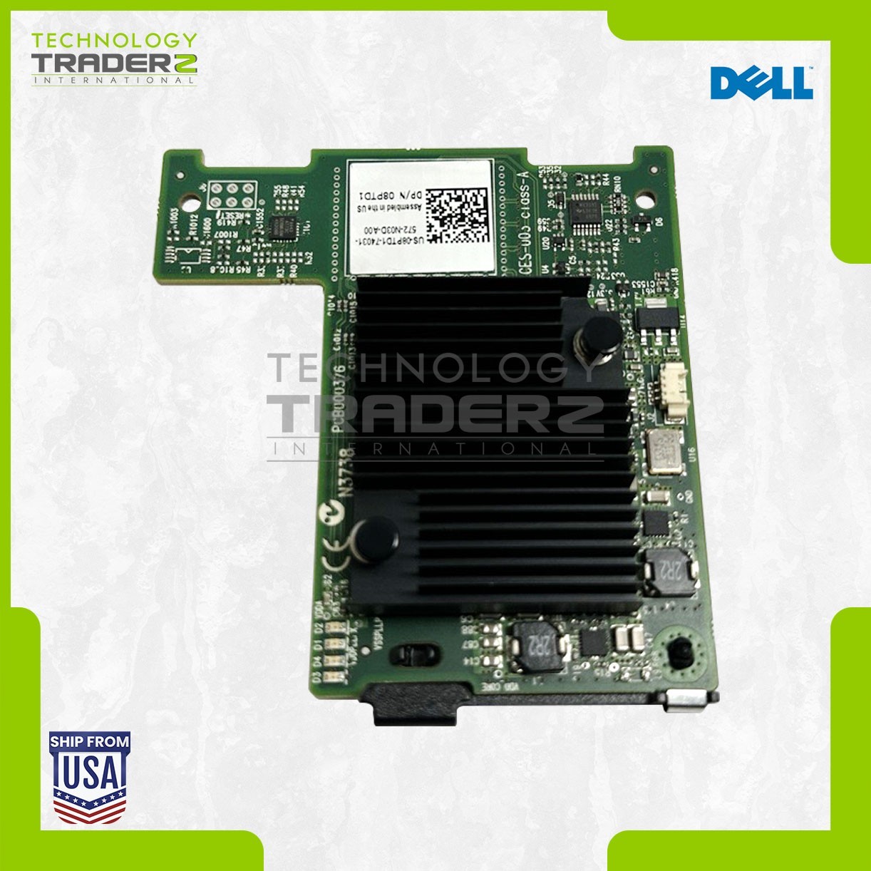 8PTD1 Dell Mellanox Connctx-3 FDR 56Gbps PCI-E 3.0 x8 Infiniband Mezzanine Card