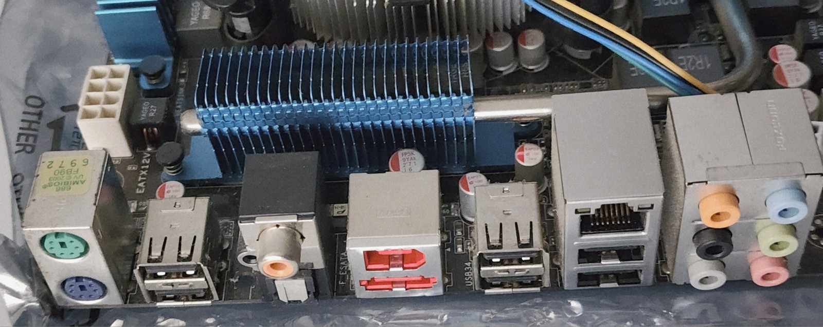 ASUS P6T SE Motherboard W/Ram See Description