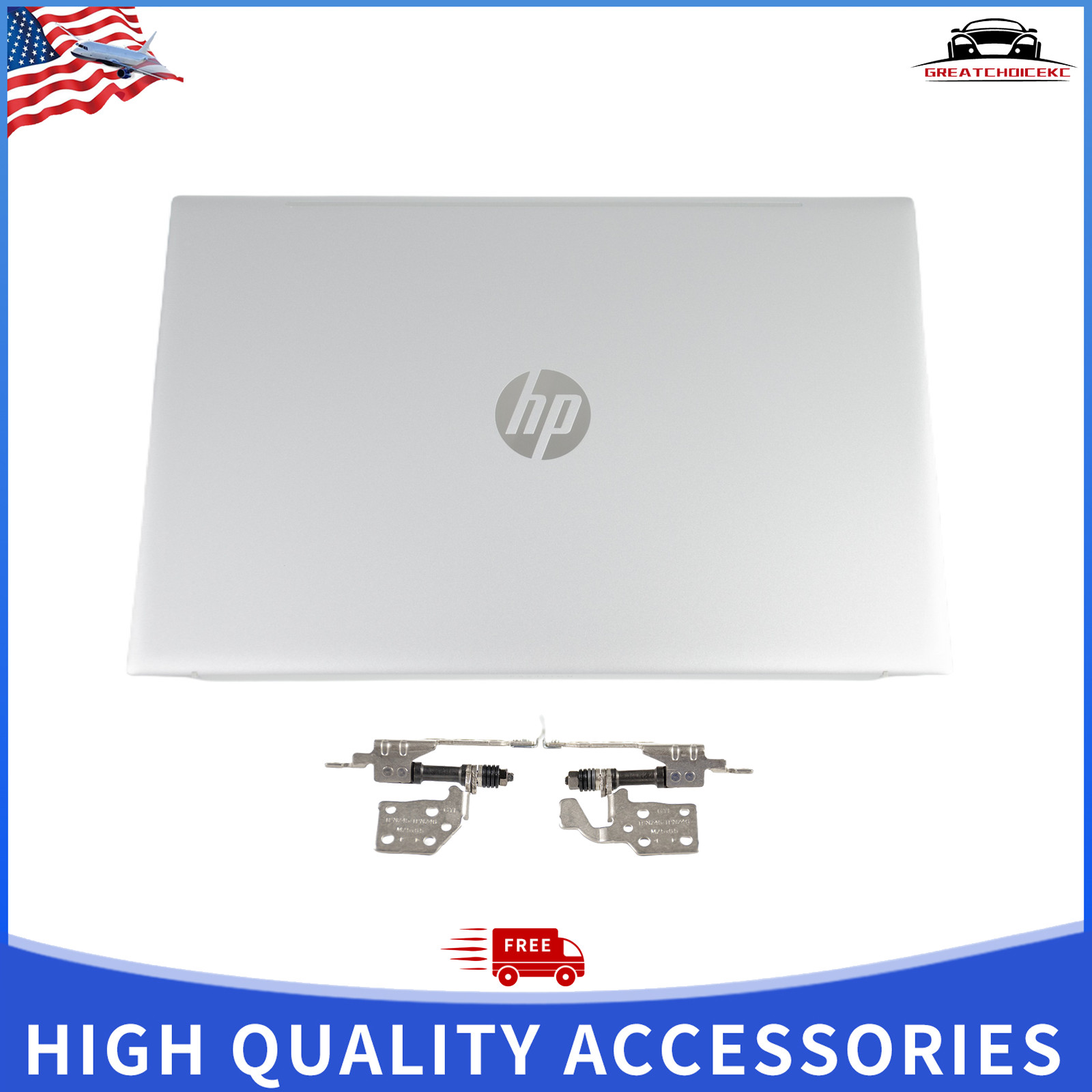 For HP Pavilion 15-EG 15T-EG 15-EH 15Z-EH LCD Back Cover Lid & Hinges M08901-001