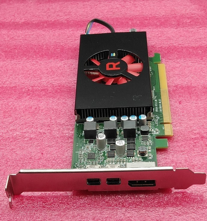 Dell AMD Radeon RX 550 – 0NDRG5 – GPU High Profile 4GB GDDR5 Dual Mini DP & DP