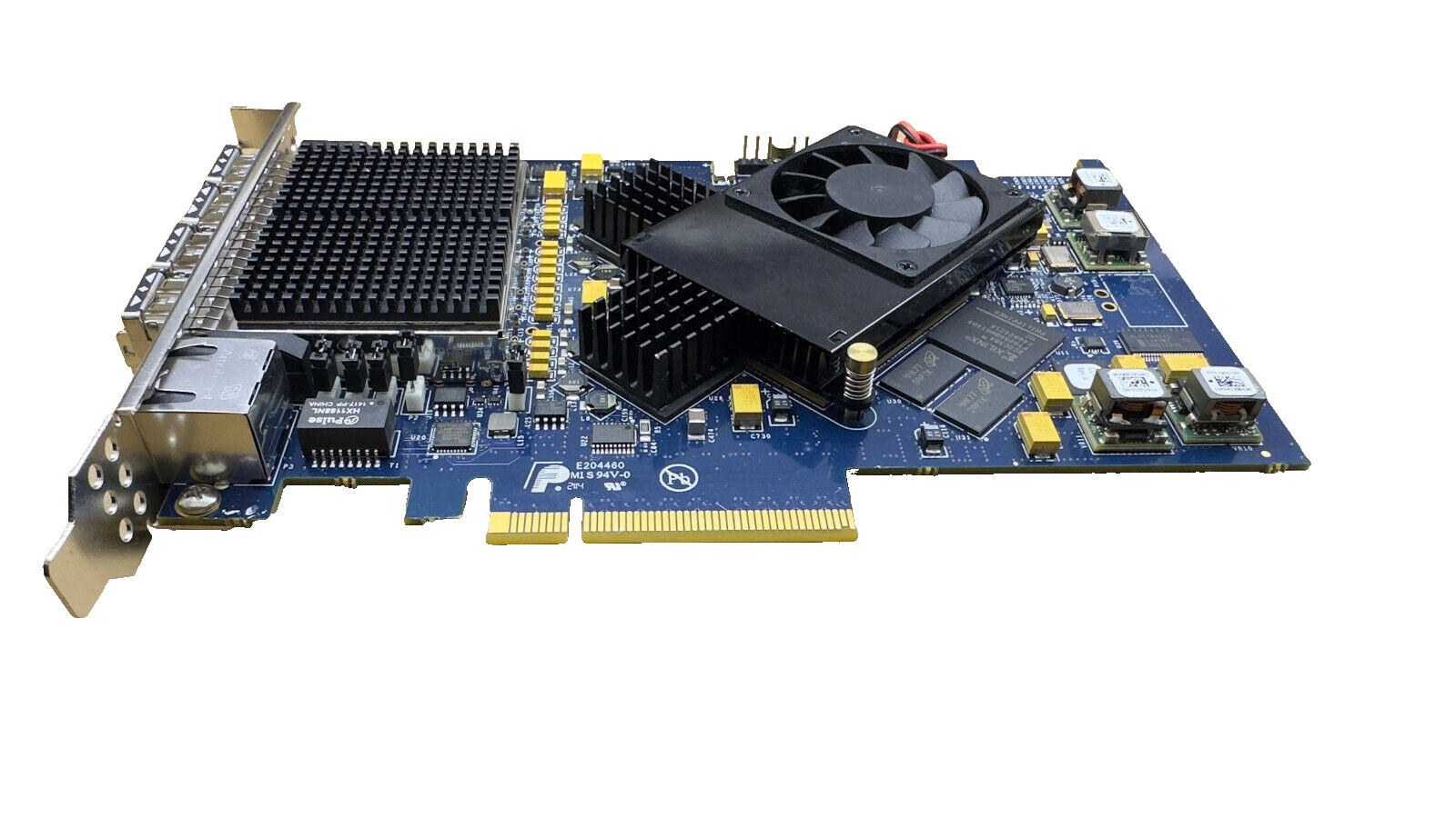 Accolade Technology ANIC-40K Quad SFP+ 10GbE PCIe Accelerator Card(Xilinx Based)