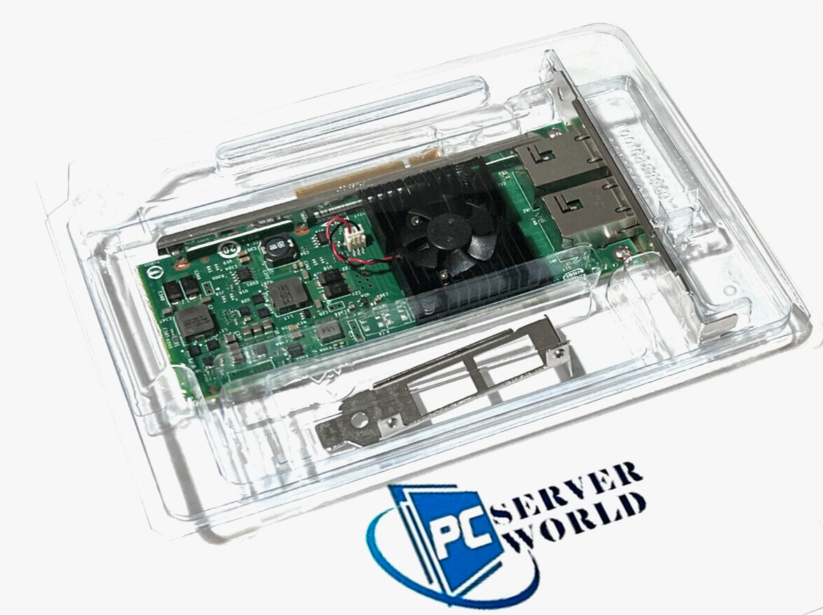 Dell 540-BBHD Intel X540-T2 10GbE Dual Port Copper RJ-45 NIC Network Adapter
