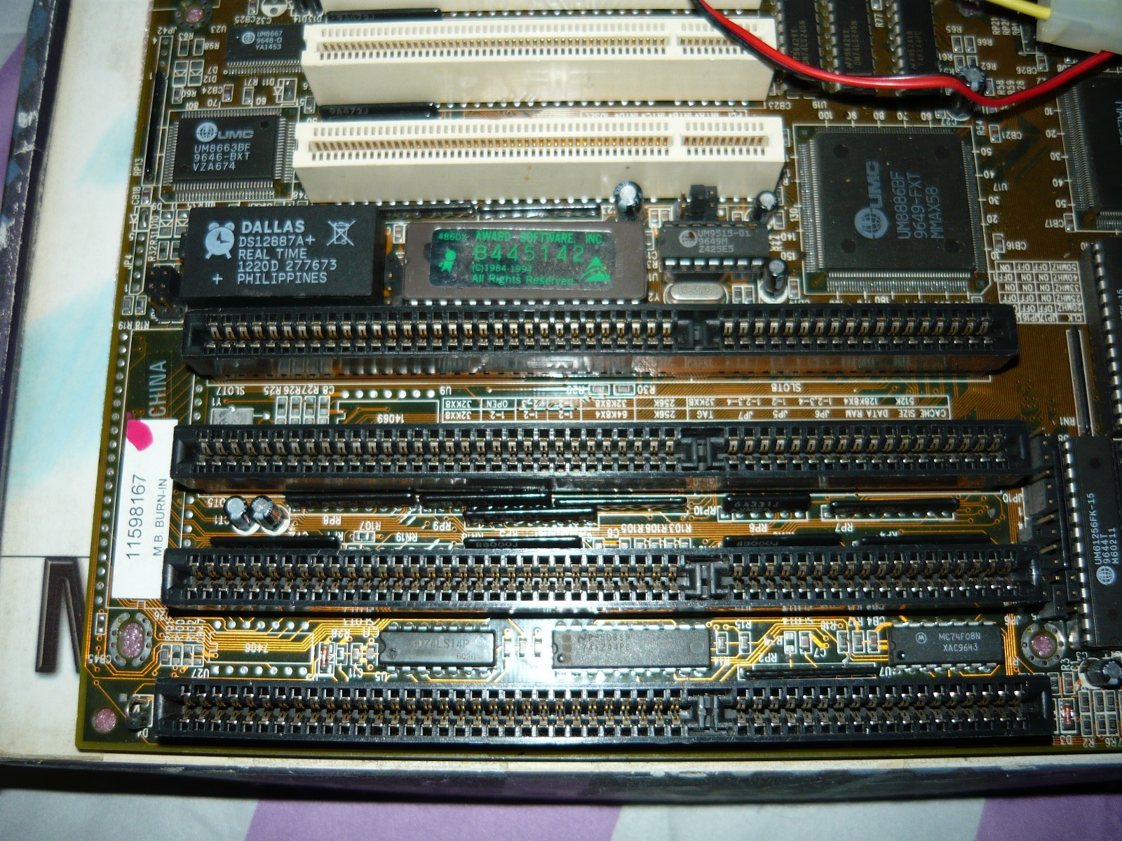 Vintage Holy Grail Biostar MB-8433UUD Socket 3 Motherboard Cyrix 5×86-120 64MB