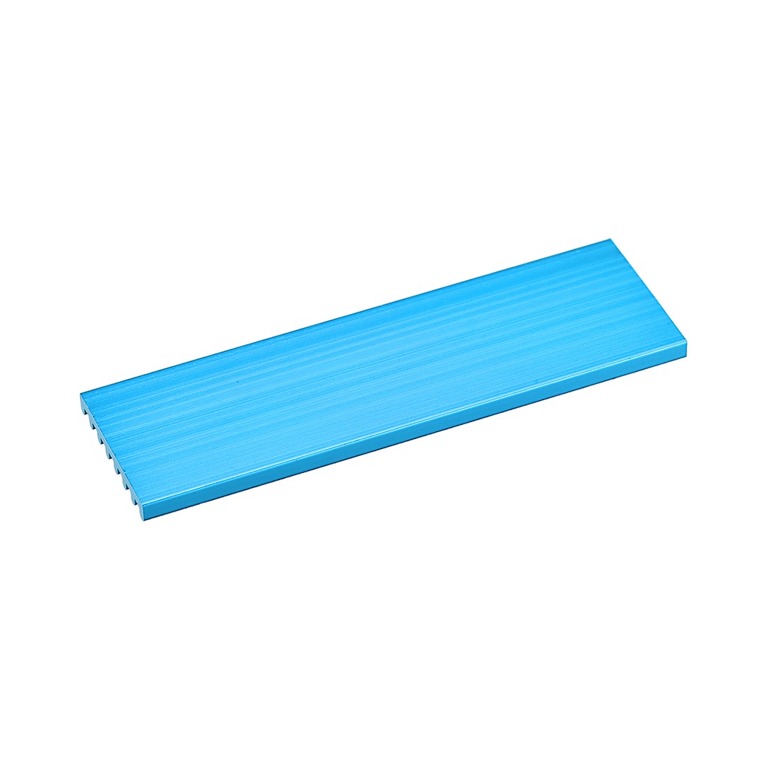 M.2 Aluminum Heatsink 70x22x3mm E-Shape Section Blue for 2280 SSD