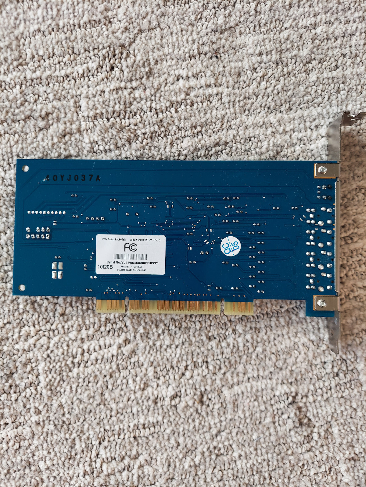 Rocketfish PCI Soundcard RF-71SDCD Xtreme Fidelity