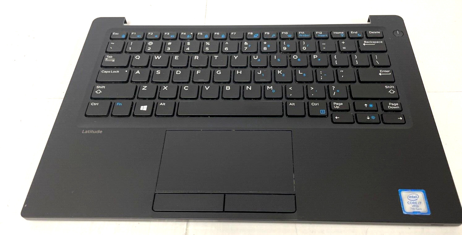 ORIGINAL DELL LATITUDE 7280 12.5″ LAPTOP PALMREST TOUCHPAD KEYBOARD 45FCX 045FCX