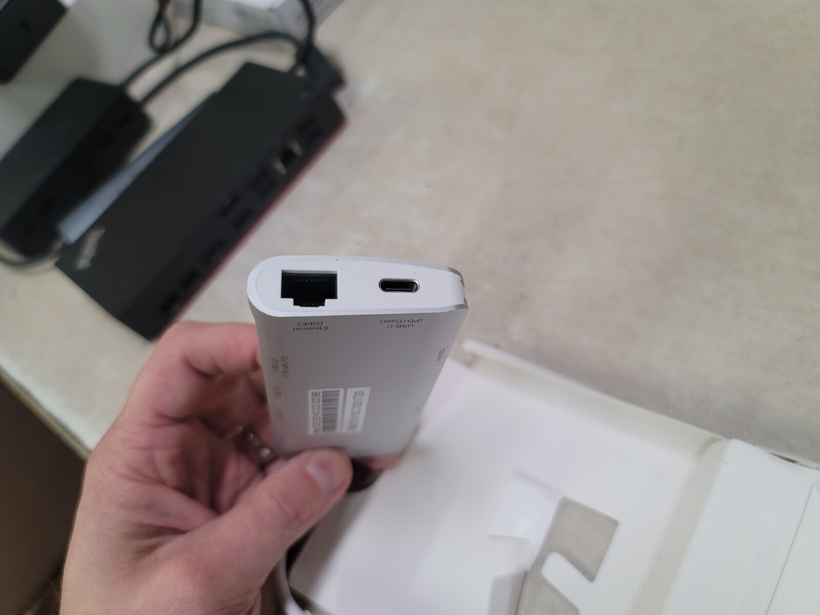 lmp 14368 USB-C MINI DOCK HDMI SILVER NEW CROPMARK