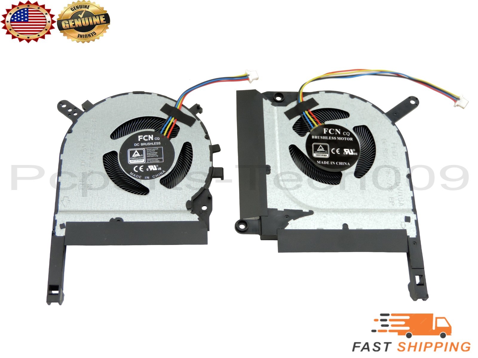 CPU+GPU Cooling Fan For ASUS FA706IC FA706IE FA706IHR FA706QE FA706QM FA706QR