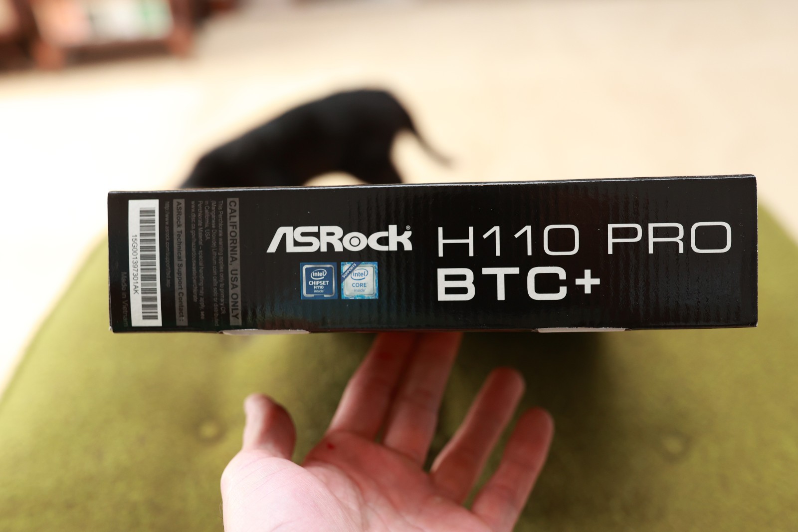 Asrock H110 PRO x13 PCI SLOT BTC+ Motherboard LGA1151 Factory Sealed NEW Vietnam