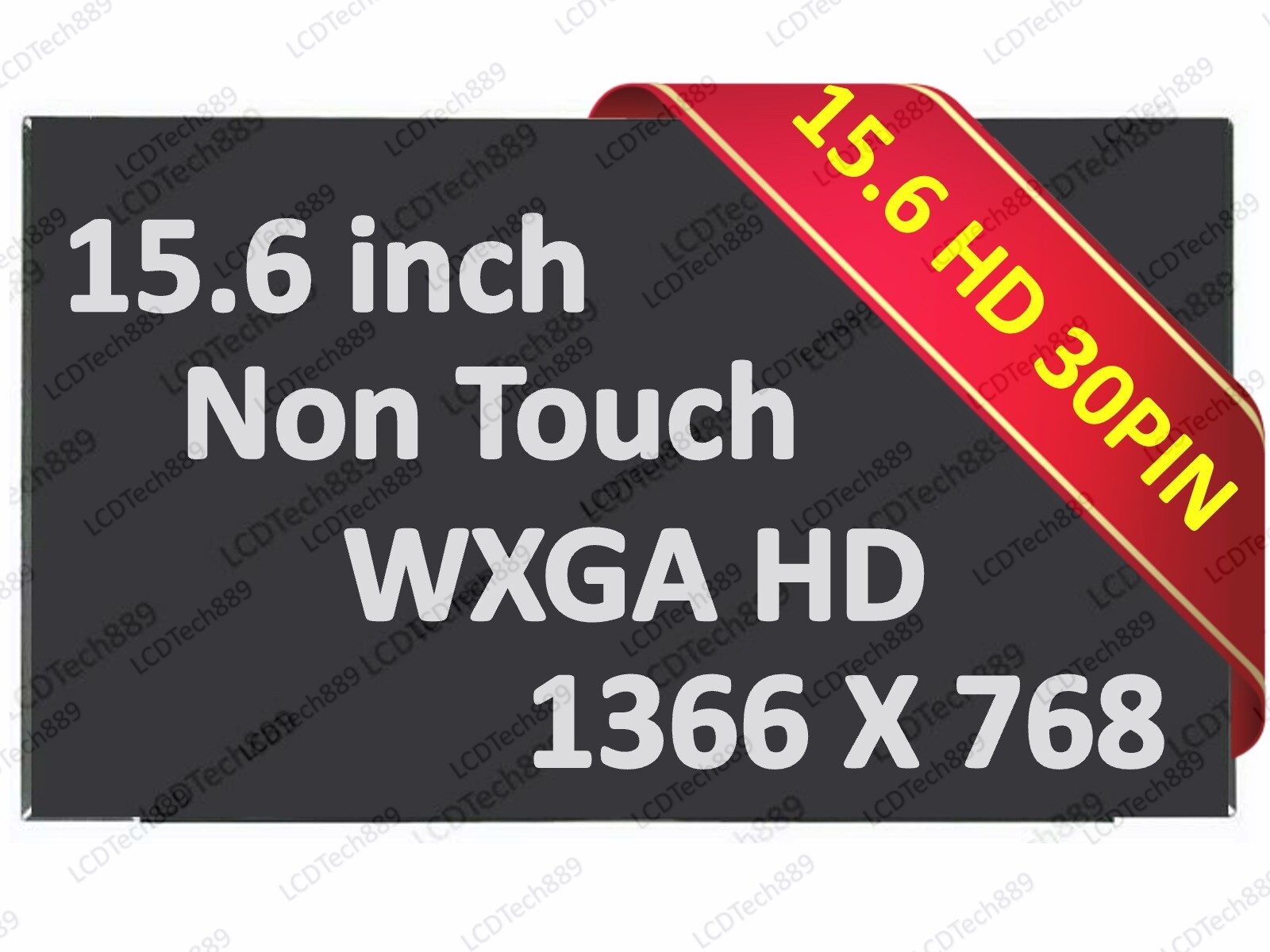 New N156BGA-E53 C1 07XMDT LCD Replacement Screen 15.6″ 1366×768 Display Panel