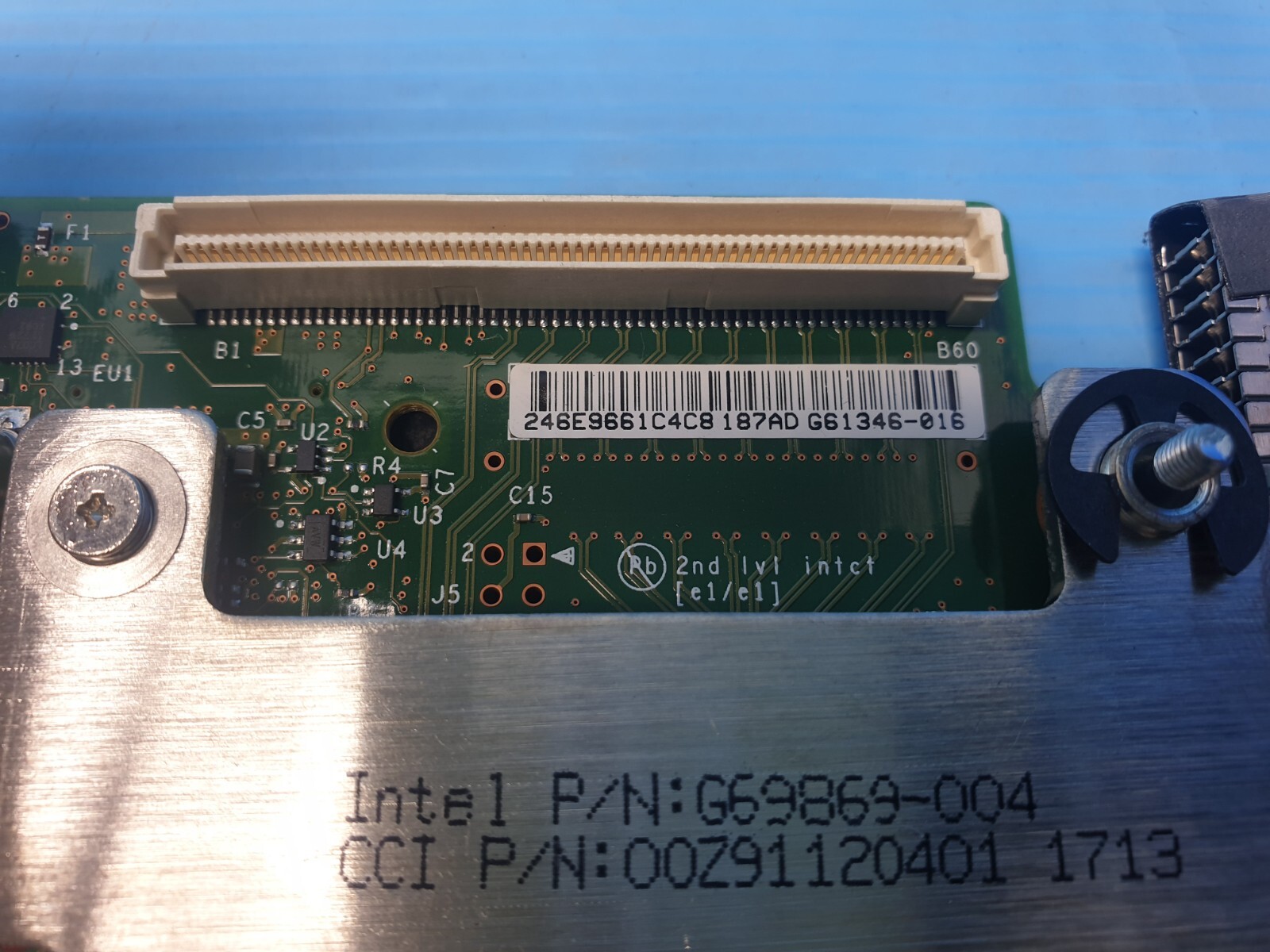 Dell 1x 068M95 1x 0C63DV Quad-Port 10GB SFP+ Network Daughter Card Lot of 2