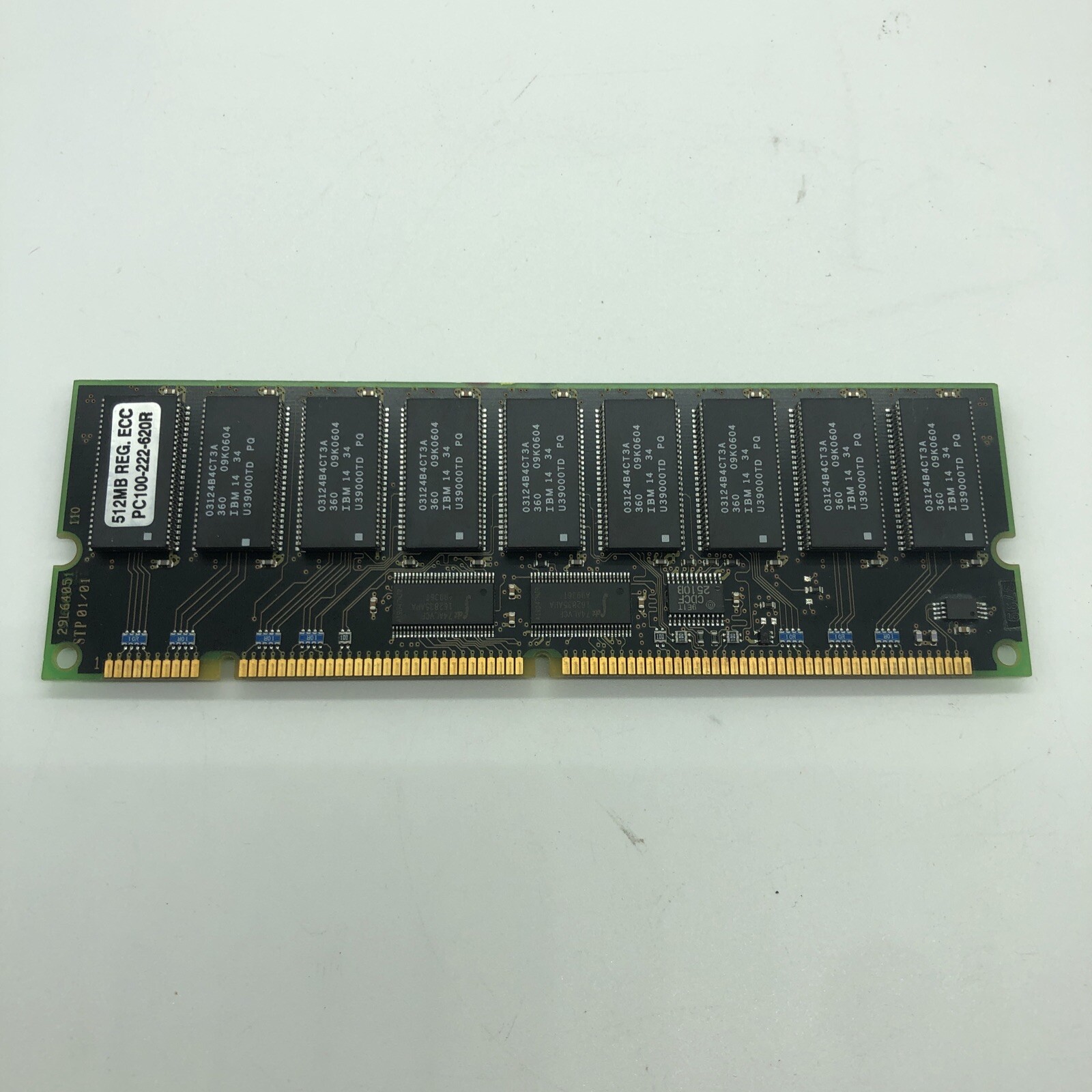 512MB PC-100 168-Pin ECC Reg DIMM IBM Memory Module ( 64×72 ) 512 PC100 110959