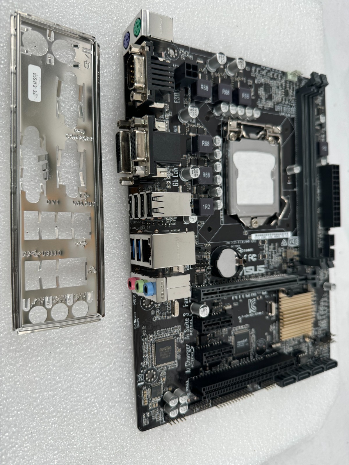 Asus H110M-C LGA 1151 DDR4 SDRAM Desktop MicroATX Motherboard Tested