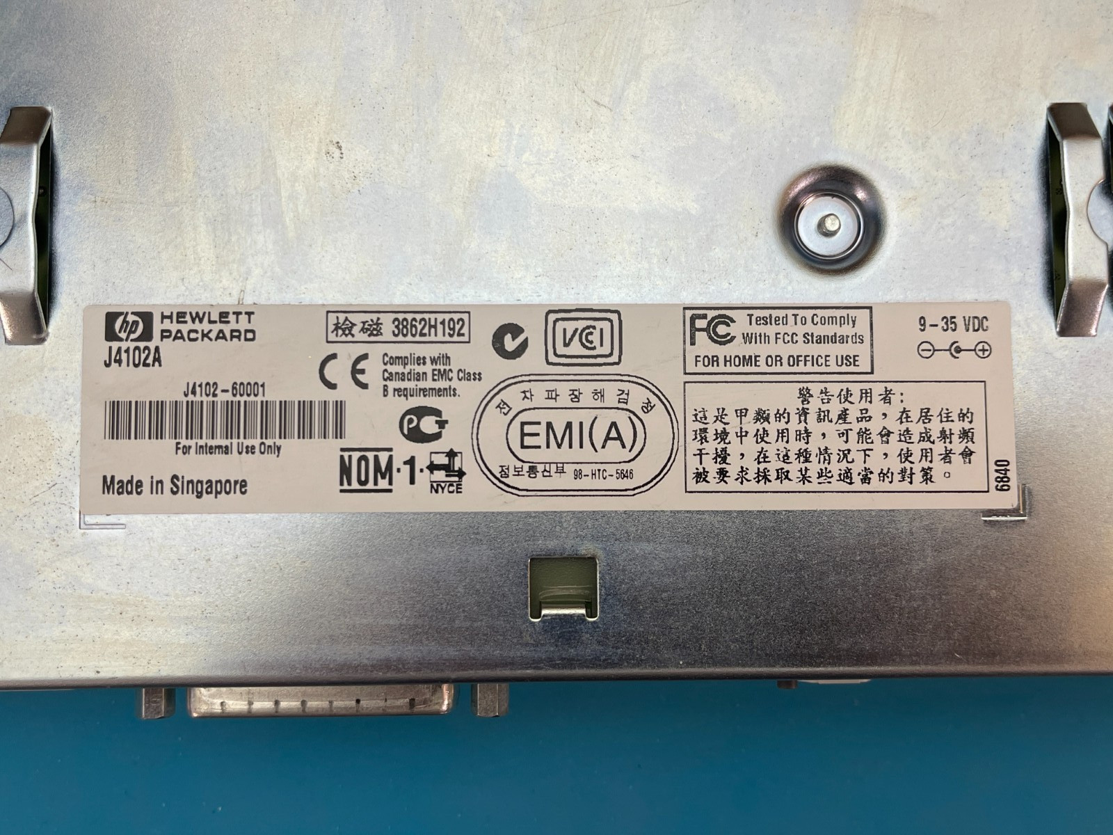 HP JETDIRECT EXTERNAL PRINT SERVER 170X MOD J4102 USED SEE DESCRIPTION (ITEM B)