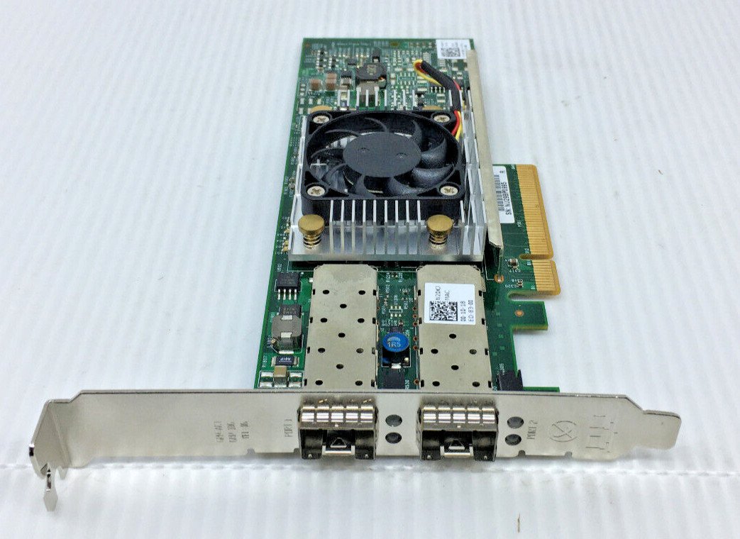 Dell Broadcom 57810S 10GB Dual Port PCI-E Network Card 0N20KJ Full Profile