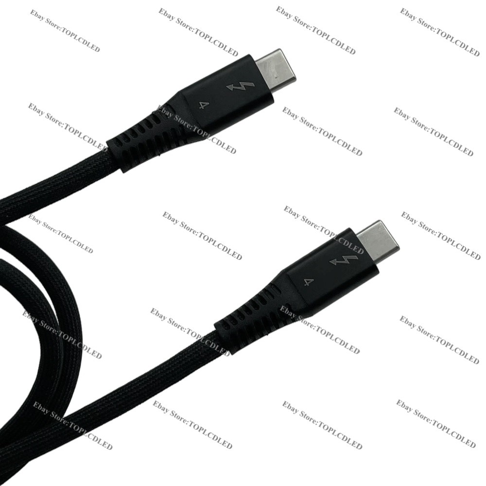 Thunderbolt 4 3 USB 4.0 Type-C Fast Charging&Data Cable 80Gbps PD 240W 8K Wire