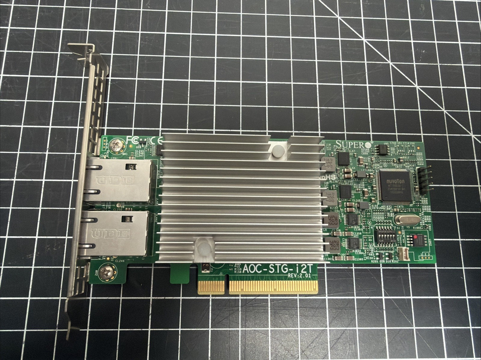 SuperMicro Dual-Port 10GbE Ethernet PCIe Network Adapter AOC-STG-i2T