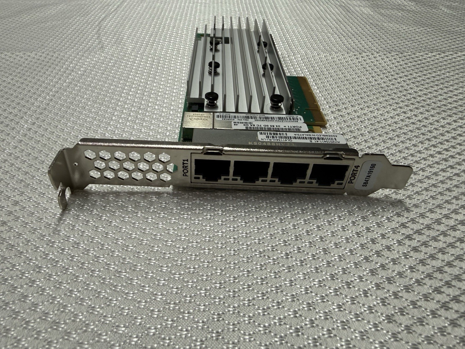 LENOVO QLogic Marvel QL41134HLRJ QL41134 10GB 4Port PCI-E Adapter 01KR584 FH