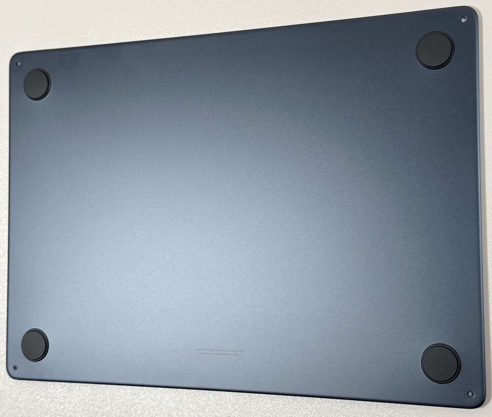 Apple MacBook Air 13″ Midnight M4 2025 A3240 Lower Bottom Case Cover OEM NEW