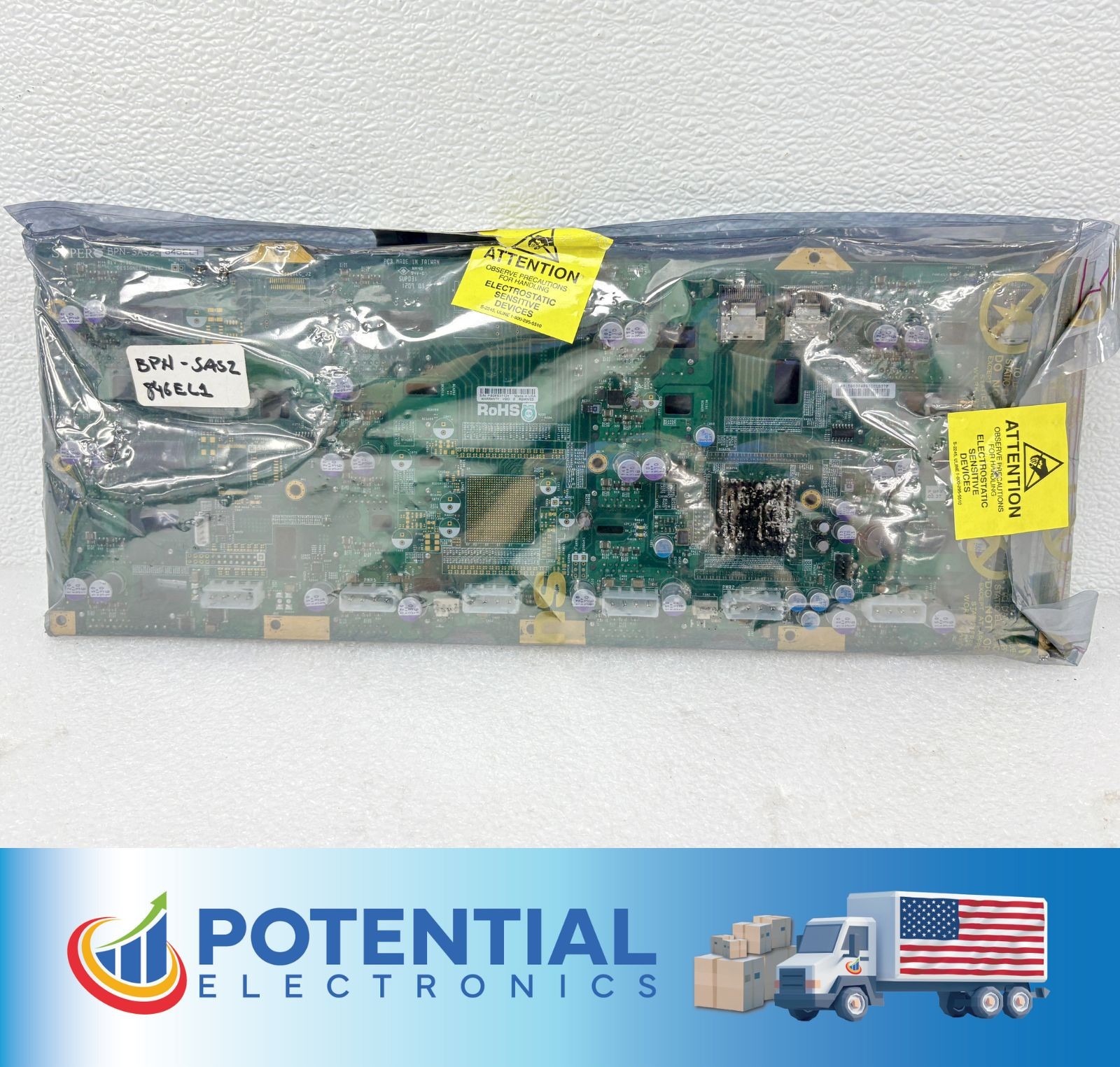 NEW (SEALED) | Supermicro BPN-SAS2-846EL1 Rev 1.10 24 Bay SAS/SATA Backplane
