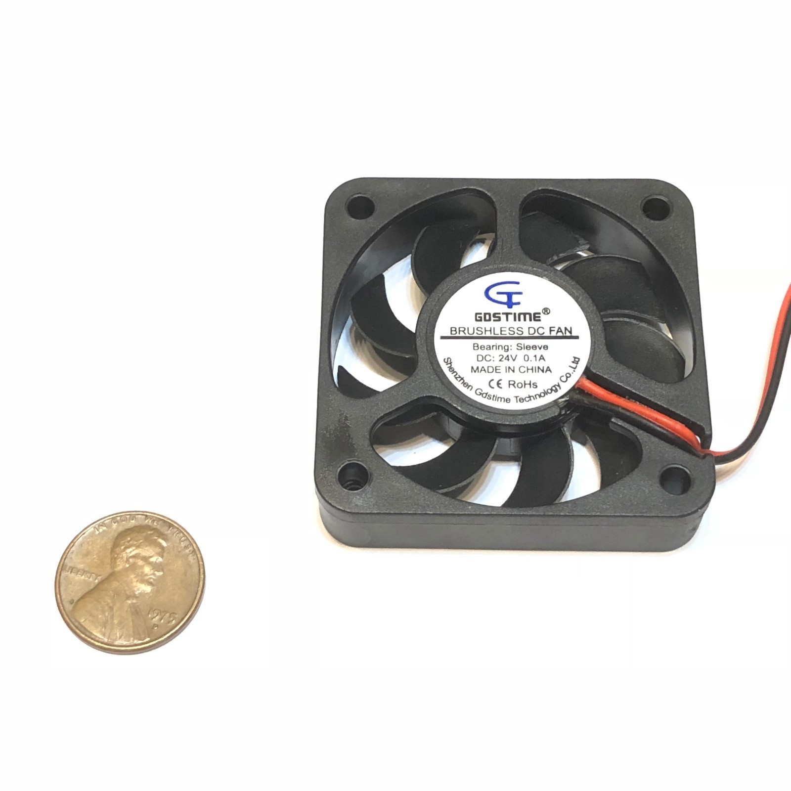 4 Pieces 5010 24V fan 50mm 5cm Extruder Cooling Heatsink Gdstime 3d printer