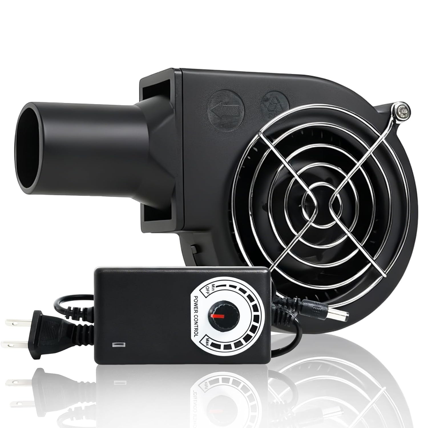 KUNRISE BBQ 97Mm × 33Mm Blower Fan, High Airflow 110V 120V Variable Speed Centri