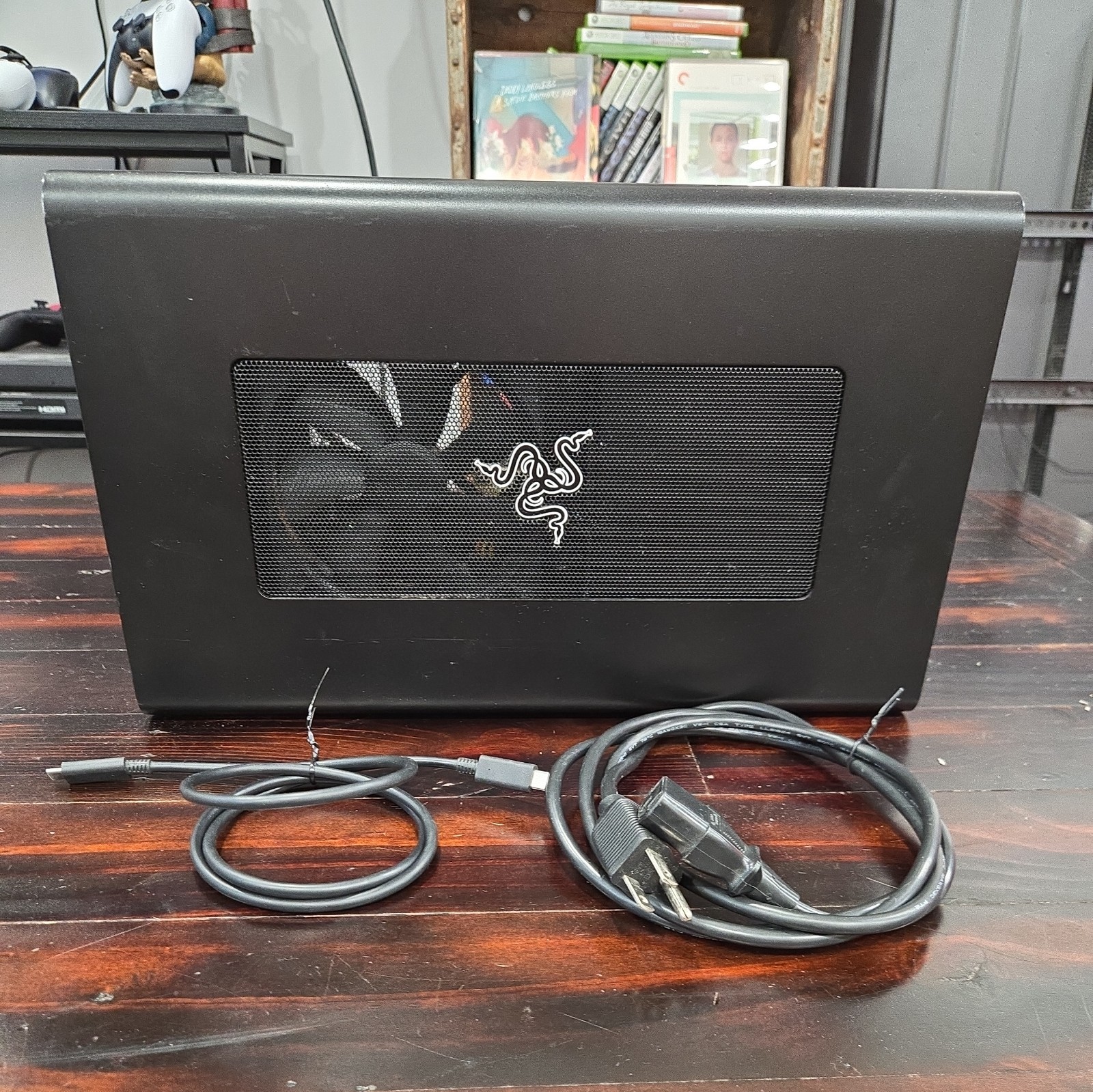 Razer Core X External GPU (eGPU) Enclosure w/ Power Cable & Thunderbolt Cable