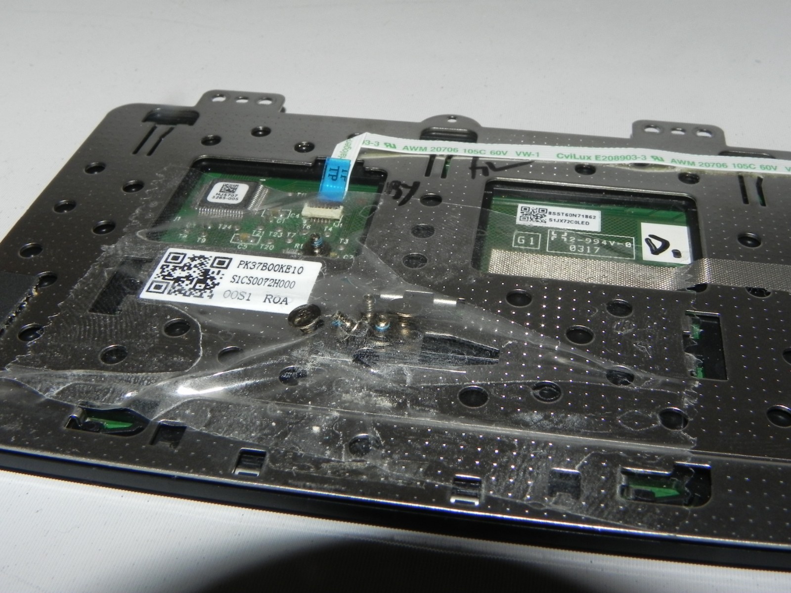 Lenovo Yoga 720-13IKB, Mouse Pad TouchPad Trackpad, Touch Pad & Screws