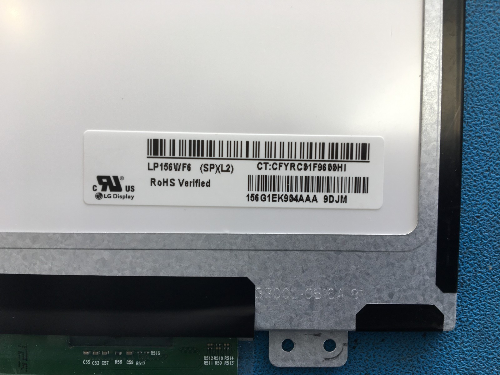 LG Display 15.6″ Laptop Matte Screen Display 30 Pin Panel LP156WF6 (SP)(L2)